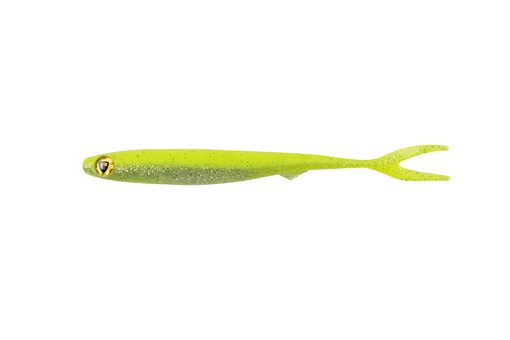 Rage slick finesse super soft 9cm/3. 5 uv chartreuse ayu x  50pcs