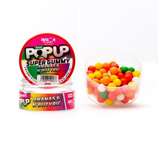 Boilies Popup Senzor 6mm – Ananas Nbutyric