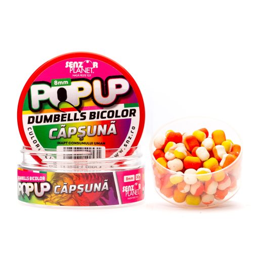 Dumbells Popup Senzor Bicolor 8mm - Capsuna