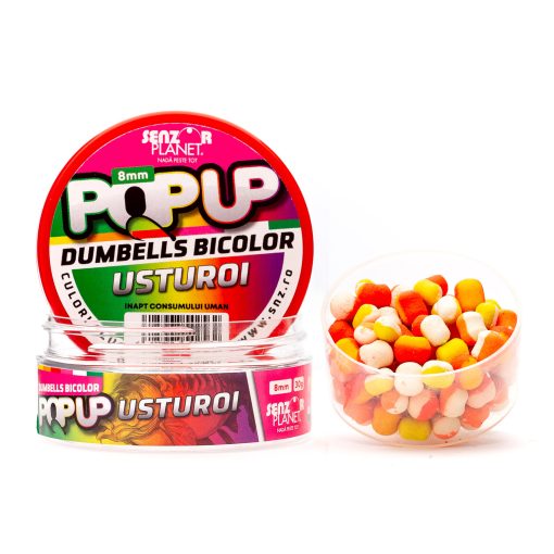Dumbells Popup Senzor Bicolor 8mm - Usturoi