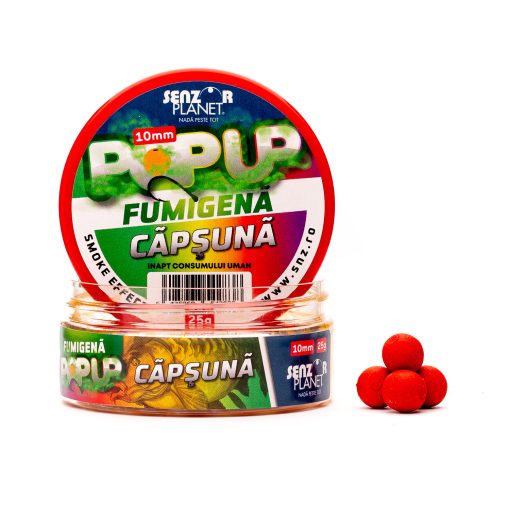 Boilies Popup Senzor Fumigena 10mm – Capsuna