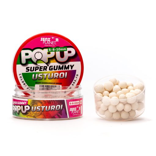 Boilies Popup Senzor 6,8,10mm – Usturoi