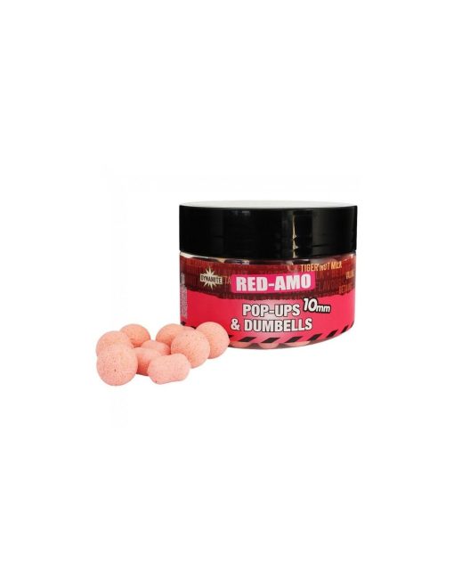 Dynamite Baits Red-Amo Pop-ups + Dumbells - 10mm cutie