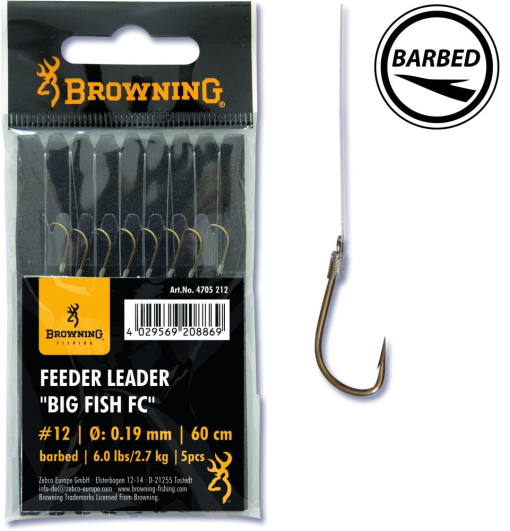 Browning Feeder Leader Big Fish Fc Bronze No.12