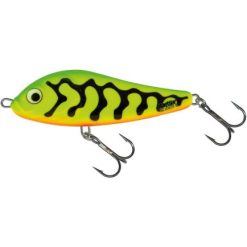 Vobler Salmo Rattlin Slider 8cm Sinking Green Tiger