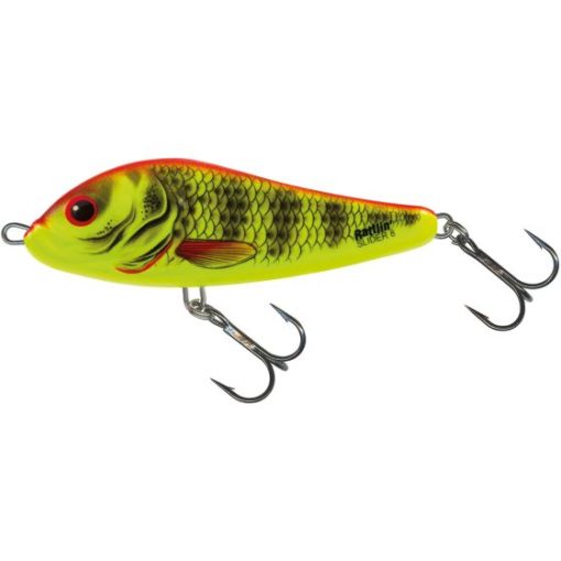 Vobler Salmo Rattlin Slider 8cm Sinking Bright Perch