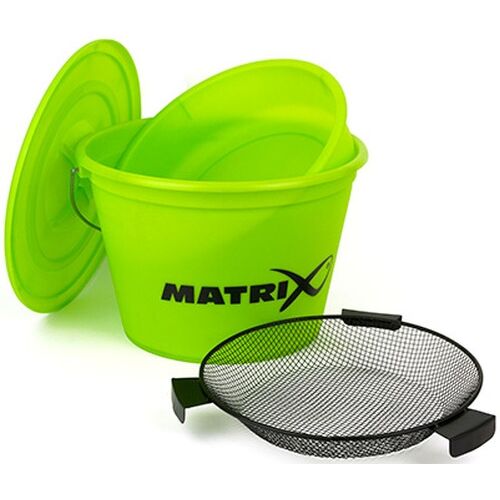 Matrix Bucket Set Inc Tray And Riddle Lime
