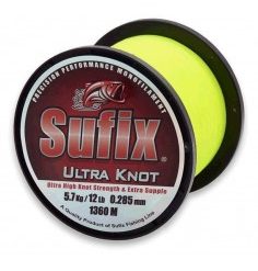 Sufix Fir Ultra Knot Galben 890m 0.355mm
