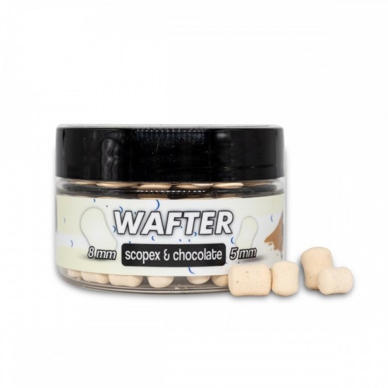 Utopia Baits Scopex & Chocolate Wafter 8 & 5mm - imagine 2