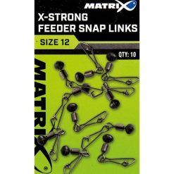Matrix X-Strong Feeder Snap Links Size 12
