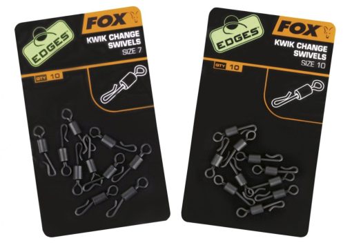 Fox Edges Quick Change Swivels Sz 10