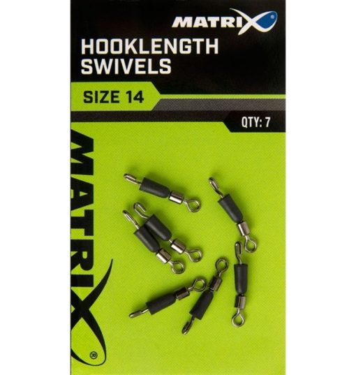 Matrix Hooklength Swivels Size 18 x 7pcs