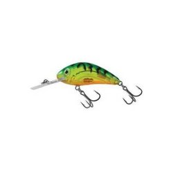 Vobler Salmo Hornet Rattlin 4,5cm Floating Clear Green Tiger