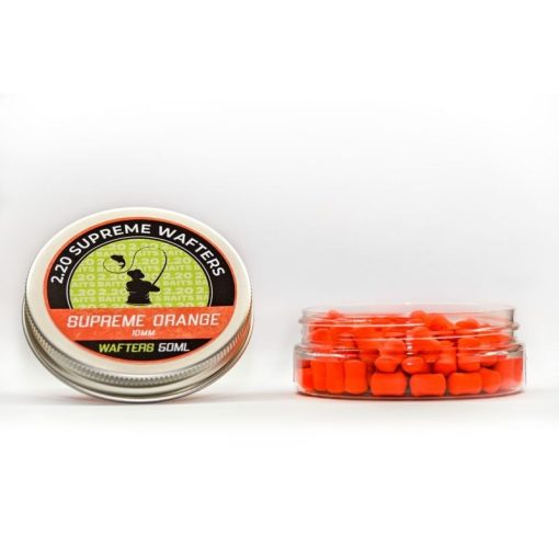 Dumbell Wafter 2.20 Baits Supreme 10mm - Portocaliu