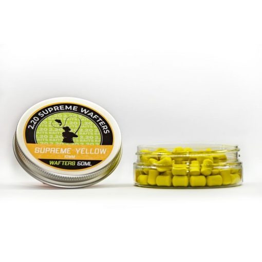 Dumbell Wafter 2.20 Baits Supreme 10mm - Galben