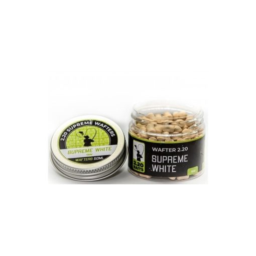 Dumbell Wafter 2.20 Baits Supreme 4mm - Alb