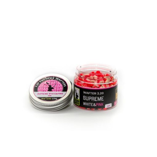 Dumbell Wafter 2.20 Baits Supreme 4mm - Alb Roz