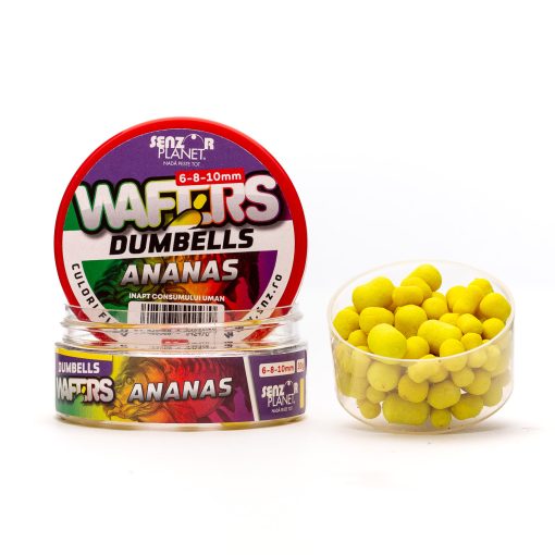 Wafter Dumbells Senzor 6,8,10mm - Ananas