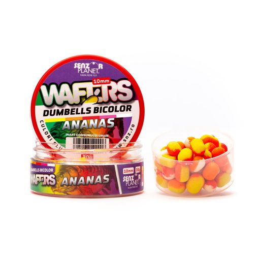 Wafter Dumbells Senzor Bicolor 10mm - Ananas