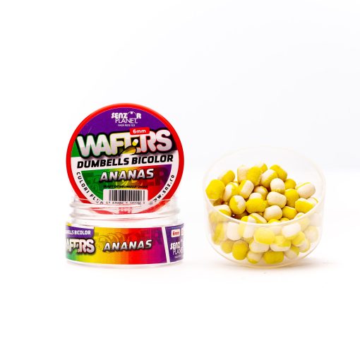 Wafter Dumbells Senzor Bicolor 6mm - Ananas