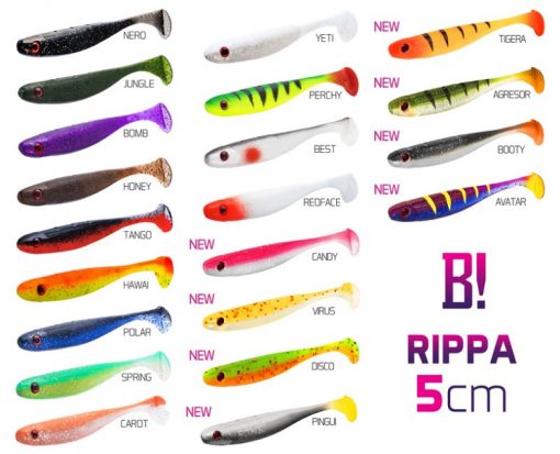 Shad Delphin Bomb Rippa 5cm Mix