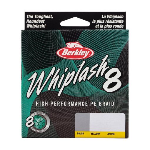 Berkley Fir Textil Whiplash 8pe Yellow 0.06mm - imagine 2