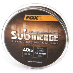 Fox Submerge Dark Camo Sinking Braid 600m 40lb 0.20mm