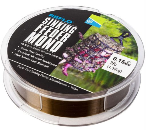 Preston Reflo Sinking Feeder Mono 150m 5lb 0.20mm - imagine 2