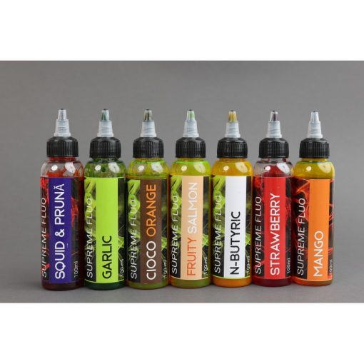 Lichid 2.20 Baits Fluo Supreme - Portocaliu Mango - imagine 2