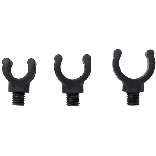 Prologic Clinch Rubber Butt Grip M Black 3pcs - imagine 2