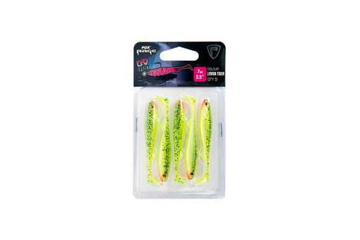 Rage Slick Shad Ultra 7cm Uv Lemontiger 5buc