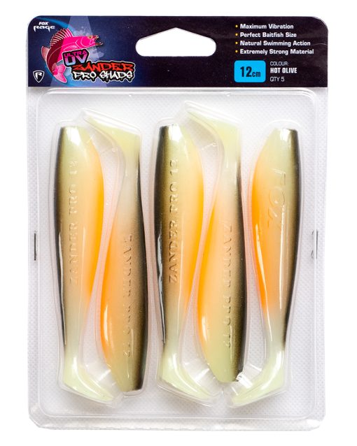 Rage Zander Pro 7.5cm 5buc Uv Hot Olive