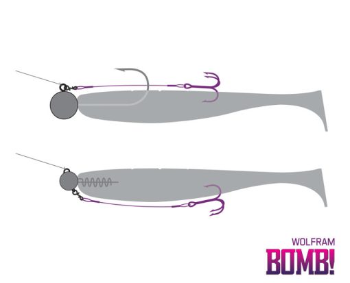 Delphin Bomb Twisto Rigs Wolfram 6cm #6 - imagine 3