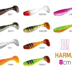 Delphin Shad Bomb Karma 8cm Mix culori