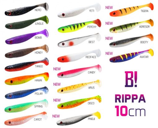 Shad Delphin Bomb Rippa 10cm Mix
