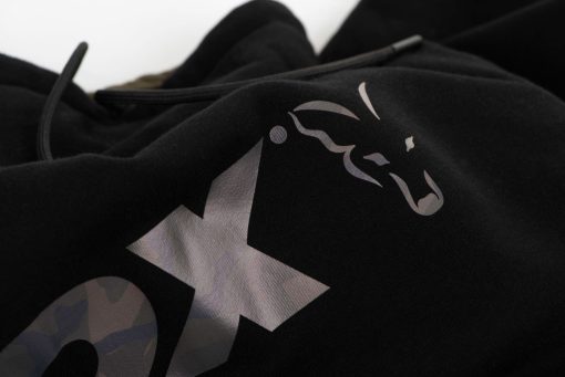 Fox Black / Camo Print Hoody - M - imagine 3