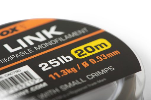 Fox Edges Link Trans Khaki 0.53mm 25lb 20m - imagine 3