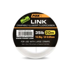Fox edges link illus fluoro 0. 64mm 35lb 20m