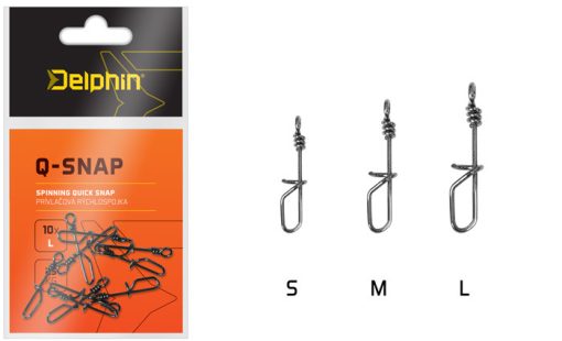 Delphin Agrafa Q-Snap L 0.8mm - imagine 2