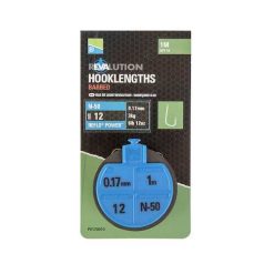 Preston Revalution Hooklengths – N50 Size 14