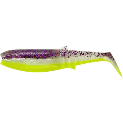 Savege Gear Shad Cannibal 8cm Purple Glitter Bomb