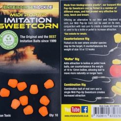 Enterprise Popup Sweetcorn Midi Fluo Orange Unflavoured