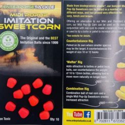 Enterprise Popup Sweetcorn Midi Fluo Red Unflavoured