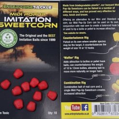 Enterprise Popup Sweetcorn Midi Red Unflavoured