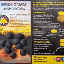Enterprise Popup Sweetcorn Black Unflavoured