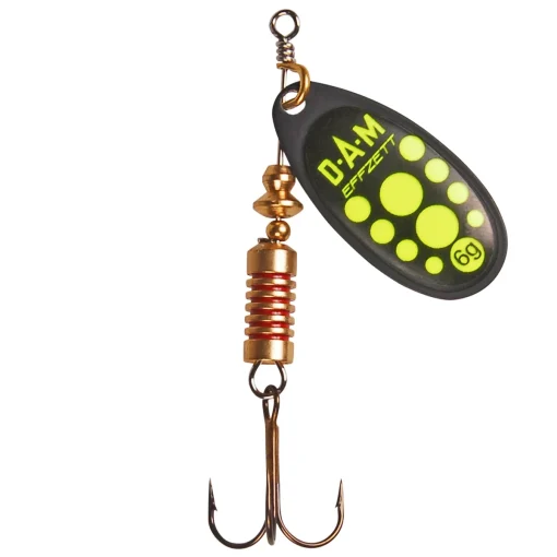 Dam Standard Spinner 4 10g S Black Yellow