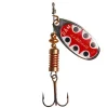 Dam Standard Spinner 3 6g S Silver Black Dot