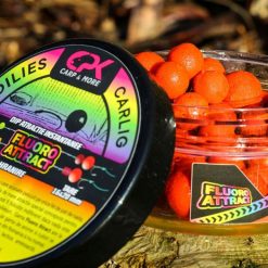 Boilies Carlig Cpk Fluoro Attract 160g Capsuna 16/20mm