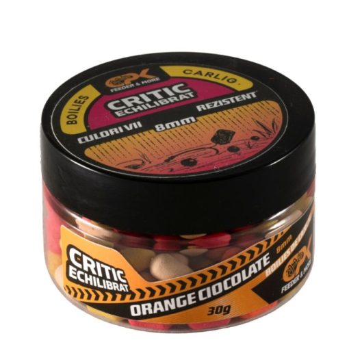 Cpk Boilies Critic Echilibrat 8mm Ciocolata/Portocala