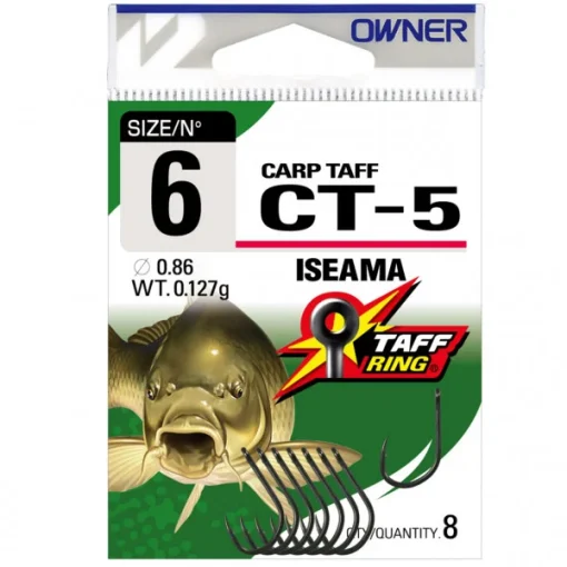 Carlig Owner CT-5 No.2 Carp Iseama - imagine 2